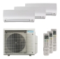Preview: Daikin Comfora 3x FTXP 20N9 / 1x FTXP 25N9 und 4MXM68A Multi-Split Klimaanlage