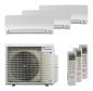 Preview: Daikin Comfora 3x FTXP 20N9 und 3MXM52A Multi-Split Klimaanlage