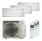 Preview: Daikin Perfera 1x CTXM 15 / 1x FTXM 25 und 2MXM40A Multi-Split Klimaanlage