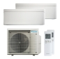 Preview: Daikin Perfera 1x FTXM 20R / 1x FTXM 50R und 2MXM50A Multi-Split Klimaanlage