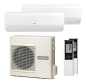 Preview: Hitachi 1x RAK-25 RPE / 1x RAK-35 RPE und RAM-53 NP2E Duo-Split-Klimaanlage