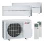 Preview: Mitsubishi Electric 2x MSZ-LN35VGK Diamond und MXZ-2F53VF Multi-Split-Klimaanlage