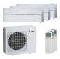 Preview: Mitsubishi Electric 3x MSZ-LN35VGK Diamond und MXZ-3F68VF Multi-Split-Klimaanlage