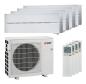 Preview: Mitsubishi Electric 4x MSZ-LN25VGK Diamond und MXZ-4F72VF Multi-Split-Klimaanlage