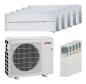 Preview: Mitsubishi Electric 5x MSZ-LN25VGK Diamond und MXZ-5F102VF Multi-Split-Klimaanlage