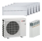 Preview: Mitsubishi Electric 5x MSZ-LN18VGK Diamond und MXZ-5F102VF Multi-Split-Klimaanlage