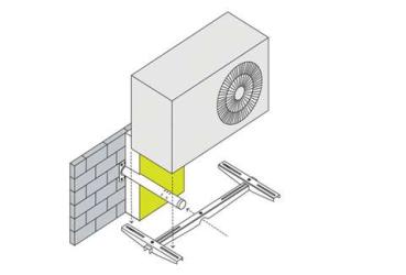 Preview: Wandkonsole für Isolierte Außenwände