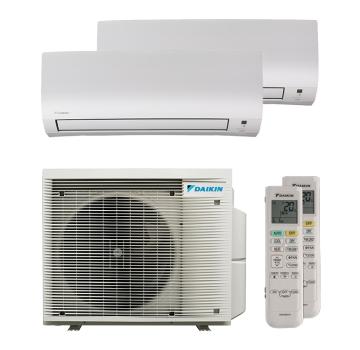Daikin Comfora 1x FTXP 20N9 / 1x FTXP25N9 und 2MXM40A2V1B9 Multi-Split Klimaanlage