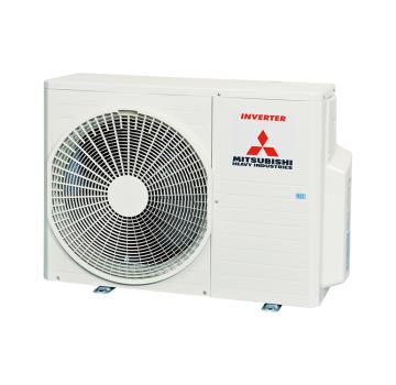 Mitsubishi Heavy 1x SRK 25 ZS-WF / 1x SRK 35 ZS-WF und SCM 45 ZS-W Multi-Split Klimaanlage