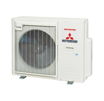 Mitsubishi Heavy 3x SRK 25 ZS-WF / 1x SRK 35 ZS-WF und SCM 71 ZS-W Multi Split Klimaanlage