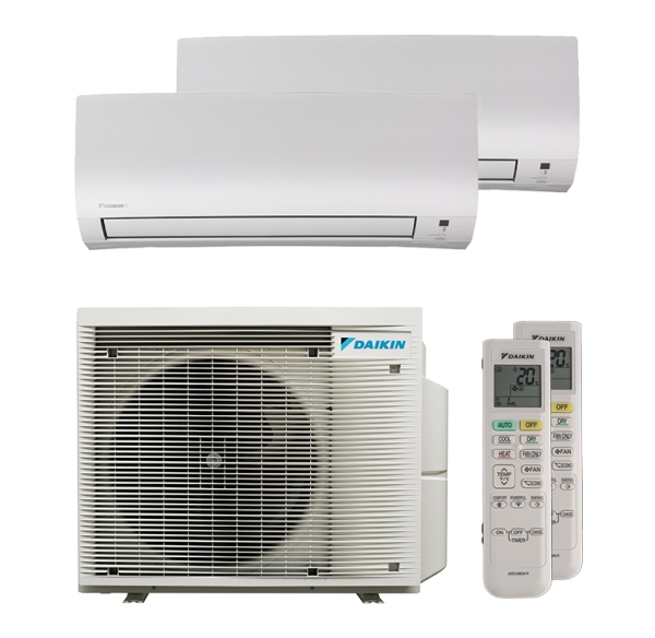 Daikin Comfora 2x FTXP 20N9 und 2MXM40A Multi-Split Klimaanlage