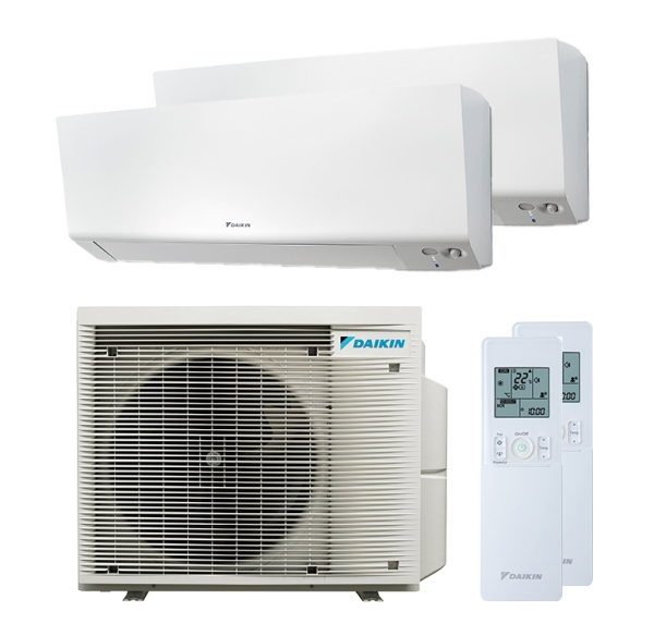 Daikin Perfera 2x FTXM 20A und 2MXM40A Multi-Split Klimaanlagen SET inkl. Quick Connect