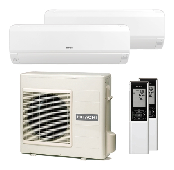 Hitachi_Multi-Split-2-Inneneinhiten