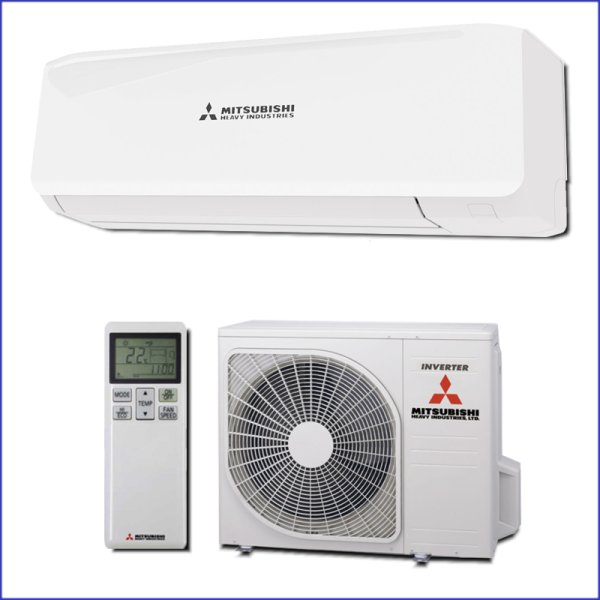 Mitsubishi Heavy SRK/SRC 25 ZS-S im Set Wand-Klimaanlage Mitsubishi Heavy SRK/SRC 25 ZS-S im Set Wand-Klimaanlage