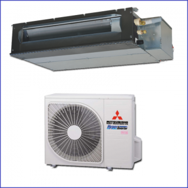 Mitsubishi Heavy Industries Kanalgerät-Set SRR 25 ZM-S SRC 25 ZMX-S Mitsubishi Heavy Industries Kanalgerät-Set SRR 25 ZM-S SRC 25 ZMX-S