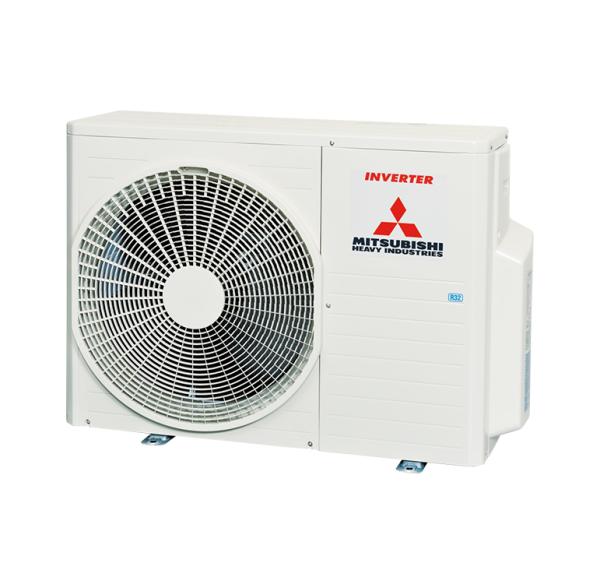 Mitsubishi Heavy 1x SRK 20 ZS-WF / 1x SRK 35 ZS-WF und SCM 45 ZS-W Multi-Split Klimaanlage