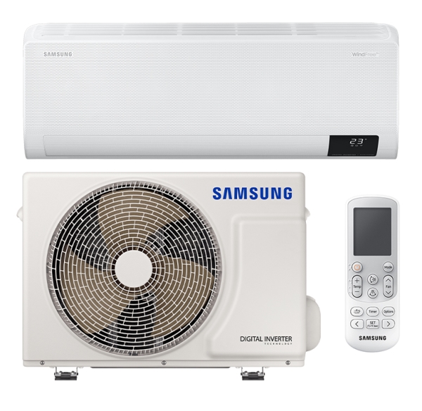 Samsung Wind-Free Standard-Wandgerät- AR12 -Klimaanlage Set