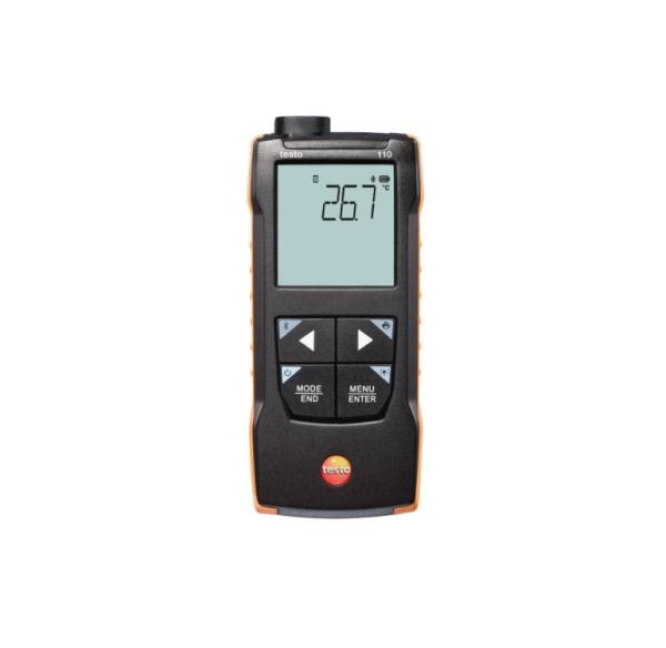 Testo 110 NTC- und Pt100-Temperaturmessgerät mit App-Anbindung