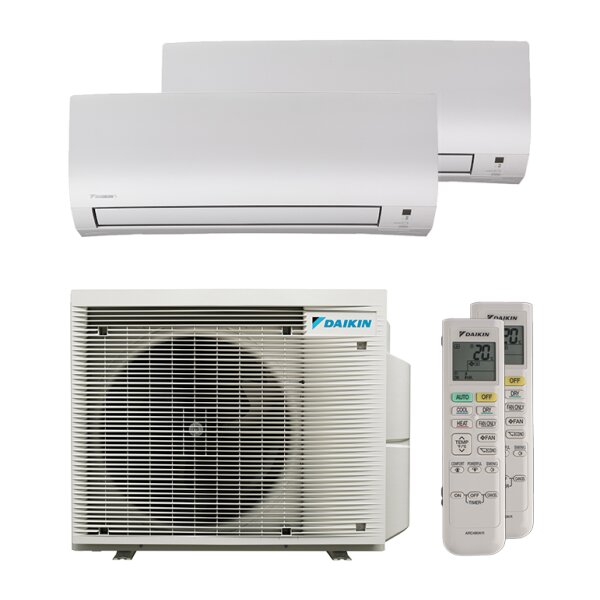 Daikin Comfora 1x FTXP 25N9 / 1x FTXP35N9 und 2MXM40A2V1B9 Multi-Split Klimaanlage
