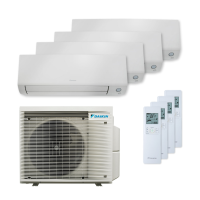 Daikin Perfera 3x FTXM 25A / 1x FTXM 35A und 4MXM68A9...