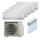 Daikin Perfera 5x FTXM 20A und 5MXM90A9 Multi-Split Klimaanlage
