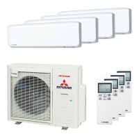 Mitsubishi Heavy 2x SRK 20 ZS-WF / 2x SRK 25 ZS-WF und...