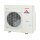 Mitsubishi Heavy 4x SRK 35 ZS-WF und SCM 100 ZS-W Multi Split Klimaanlage