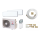 Mitsubishi Heavy 2x SRK 20 ZS-WF und SCM 40 ZS-W Multi-Split Klimaanlagen SET inkl. Quick Connect