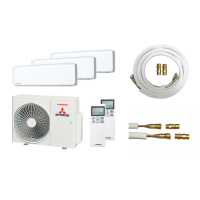 Mitsubishi Heavy 3x SRK 15 ZS-WF und SCM 41 ZS-W...