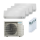 Daikin Perfera 2x CTXM 15A / 2x FTXM 25A und 4MXM68A9 Multi-Split Klimaanlage