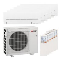 Mitsubishi Electric 6x MSZ-AY25VGK Kompakt und...
