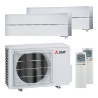Mitsubishi Electric 2x MSZ-LN25VGK Diamond und MXZ-2F33VF...