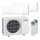 Mitsubishi Electric 2x MSZ-EF35VGK Premium und MXZ-2F53VF Multi-Split-Klimaanlage