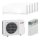 Mitsubishi Electric 5x MSZ-EF18VGK Premium und MXZ-5F102VF Multi-Split-Klimaanlage