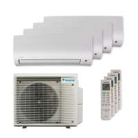 Daikin Comfora 4x FTXP 25N9 und 4MXM68A9 Multi-Split...
