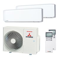 Mitsubishi Heavy 1x SRK 20 ZS-WF / 1x SRK 35 ZS-WF und...