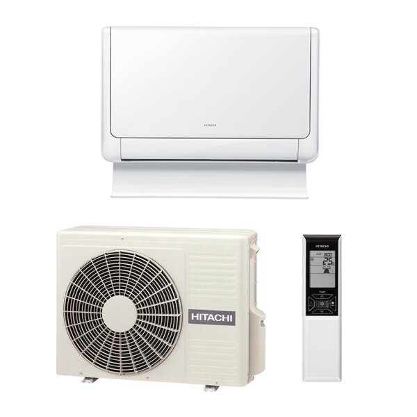 Hitachi Shirokuma RAF 35RXE / RAC 35FXE Truhengerät Klimaanlage