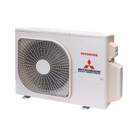 Mitsubishi Heavy 2x SRK 25 ZS-WF und SCM 40 ZS-W Multi-Split Klimaanlage