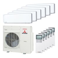 Mitsubishi Heavy 6x SRK 20 ZS-WF und SCM 125 ZM-S...