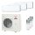 Mitsubishi Heavy 3x SRK 50 ZS-WF und SCM 100 ZS-W Multi-Split Klimaanlage